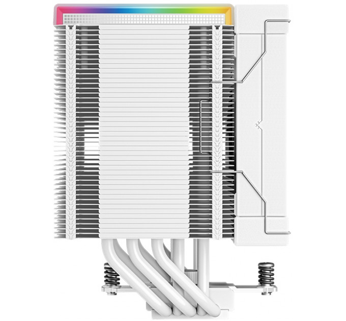 Кулер процессорный DeepCool AK500 Digital WH (R-AK500-WHADMN-G), Intel: LGA2066/2011-v3/2011/1700/1200/1151/1150/1155, AMD: AM5/AM4, 127х117х160 мм, 4-pin