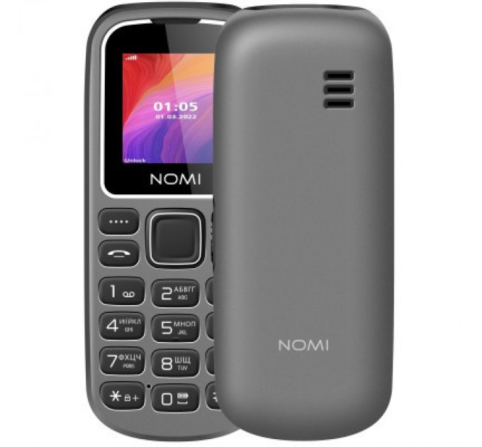 Nomi Мобільний телефон Nomi i1441 Grey