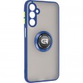 Armorstandart Чохол до мобільного телефона Armorstandart Frosted Matte Ring Samsung A25 5G (A256) Navy Blue (ARM73765)