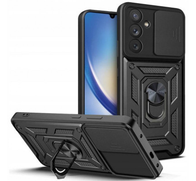 BeCover Чохол до мобільного телефона BeCover Military Samsung Galaxy A15 4G SM-A155/A15 5G SM-A156 Black (710749)