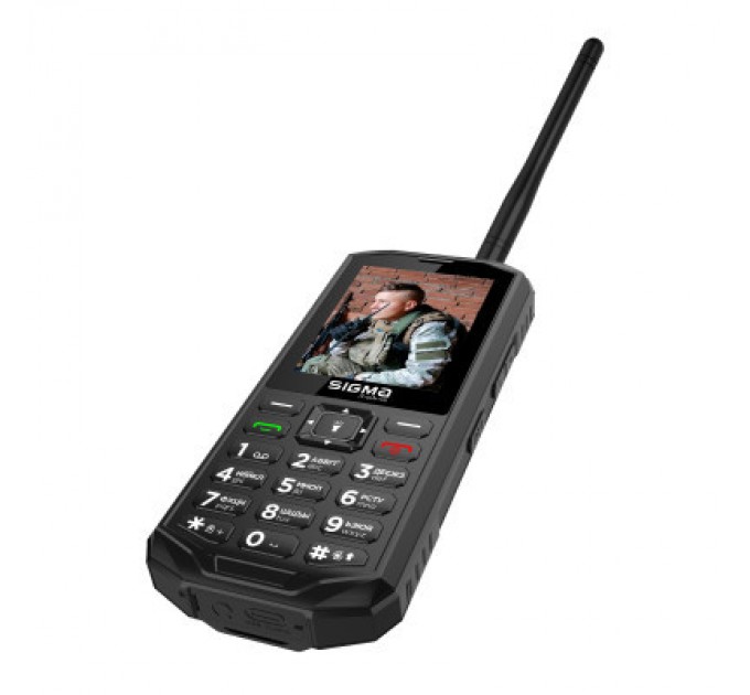 Sigma Мобільний телефон Sigma X-treme PA68 WAVE Black (4827798466612)