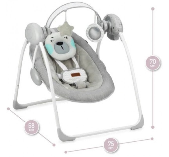 MoMi Крісло-гойдалка MoMi Liss (колір - turquoise) (BULE00015)