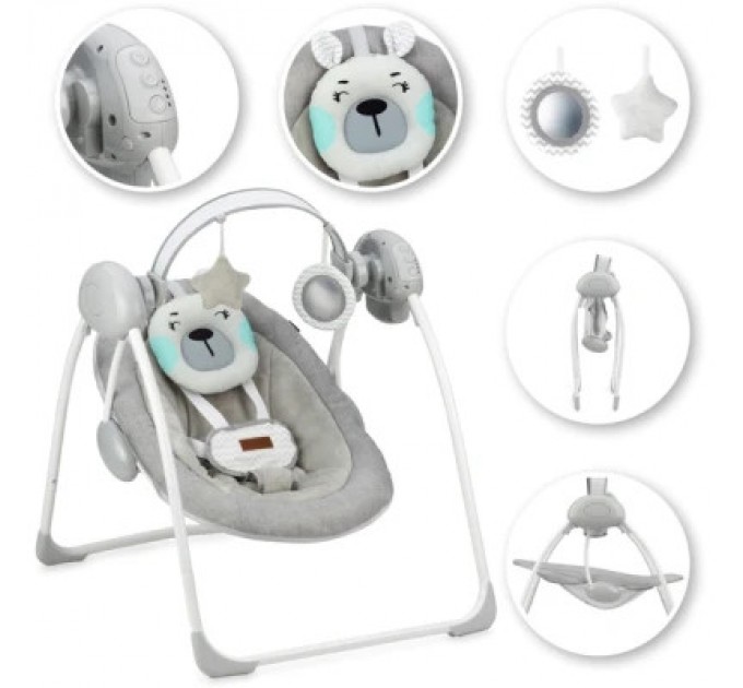 MoMi Крісло-гойдалка MoMi Liss (колір - turquoise) (BULE00015)