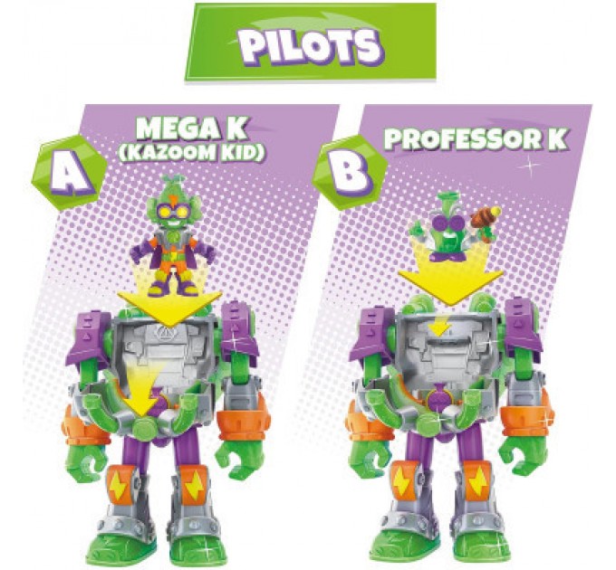 Ігровий набір SuperThings S - Супербот Мега-К (PSTSP116IN20)