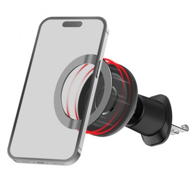ColorWay Універсальний автотримач ColorWay Magnetic Air Vent-5 (360° rotation) (CW-CHM15-BK)