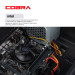 Персональный компьютер COBRA Optimal (I11.16.S2.INT.431); Intel Core i3-10100 (3.6 - 4.3 ГГц) / ОЗУ 16 ГБ / SSD 240 ГБ / INTEL UHD Graphics 630 / без ОП / LAN / Ubuntu / черный