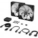 Corsair Кулер до корпусу Corsair iCUE Link RX140 RGB PWM Dual Pack (CO-9051020-WW)