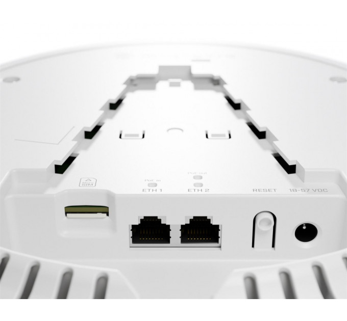 Точка доступа Mikrotik cAPGi-5HaxD2HaxD&EG12-EA (AX+LTE Cat12, 1800MHz/128Mb, 6/5.5 dBi, 2xGE, PoE-in, PoE-out)