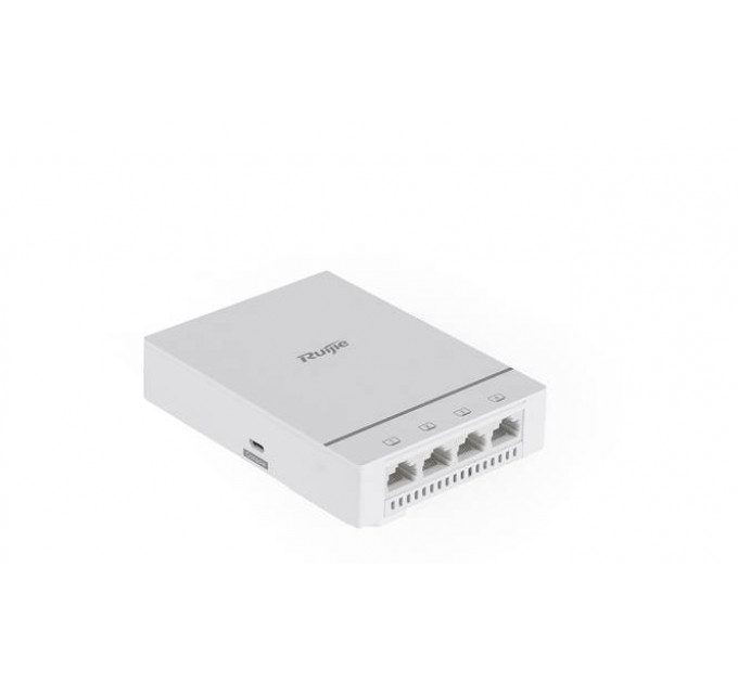 Точка доступа Ruijie RG-AP180 (AX1800, 1xGE PoE, 4xGE, MU-MIMO, WiFi 6, PoE in, BLE, Zigbee, Ruijie Cloud)