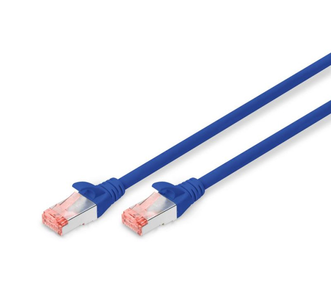 Digitus Патч-корд 2м, CAT 6 S-FTP, AWG 27/7, LSZH, blue Digitus (DK-1644-020/B)