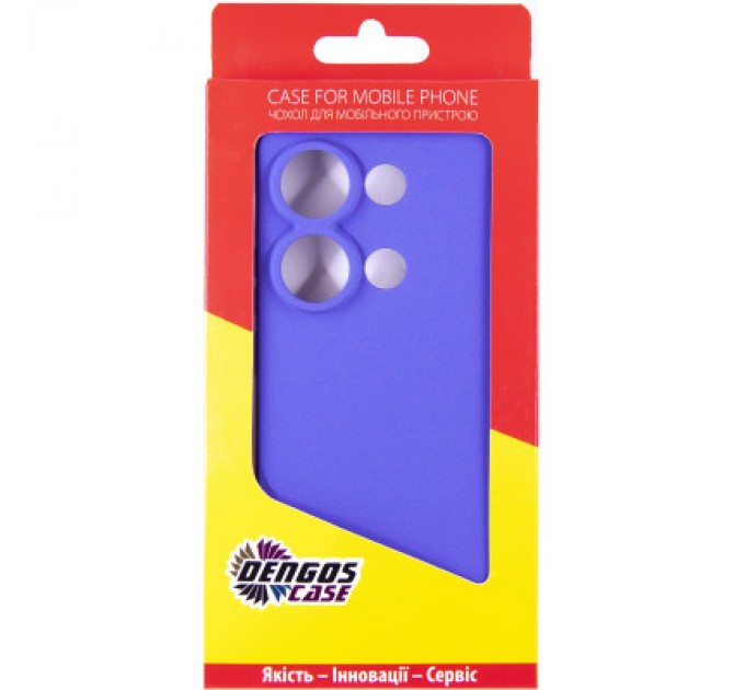 Dengos Чохол до мобільного телефона Dengos Carbon Xiaomi Redmi Note 13 Pro 4G (purple) (DG-TPU-CRBN-196)