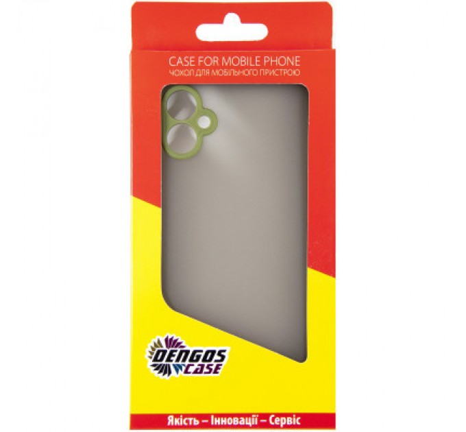 Dengos Чохол до мобільного телефона Dengos Matte Samsung Galaxy A05 (green) (DG-TPU-MATT-137)