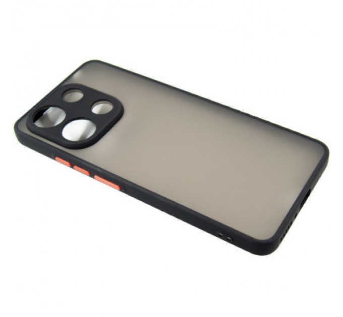 Dengos Чохол до мобільного телефона Dengos Matte Xiaomi Redmi Note 13 4G (black) (DG-TPU-MATT-140)
