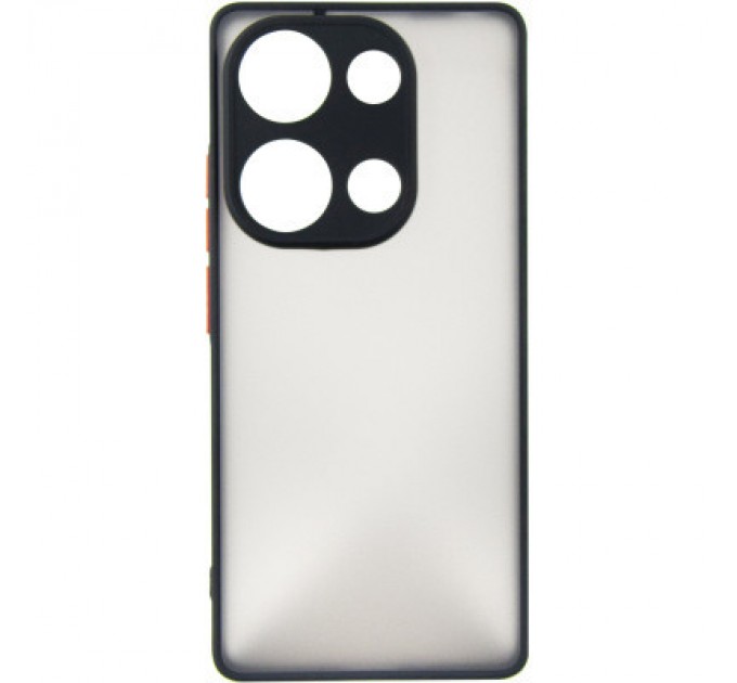 Dengos Чохол до мобільного телефона Dengos Matte Xiaomi Redmi Note 13 Pro 4G (black) (DG-TPU-MATT-141)