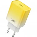 XO Зарядний пристрій XO CE18 PD30W USB-C Yellow (XO-CE18-YEL)