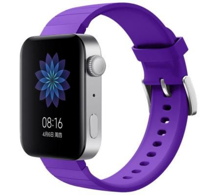 BeCover Ремінець до смарт-годинника BeCover Silicone для Xiaomi Mi Watch Purple (704519)