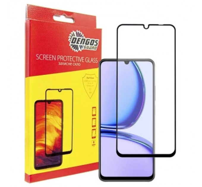 Dengos Чохол до мобільного телефона Dengos Kit for Realme C51 case + glass (Mint) (DG-KM-61)