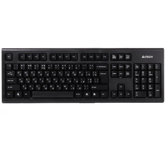 Комплект (клавиатура, мышь) беспроводной A4Tech 3000N Black USB