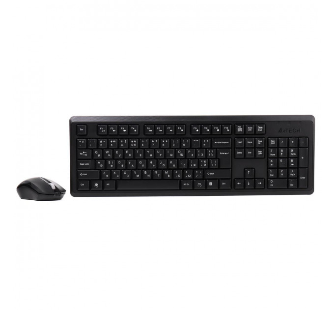 Комплект (клавиатура, мышь) беспроводной A4Tech 4200N (GR-92+G3-200N) Black