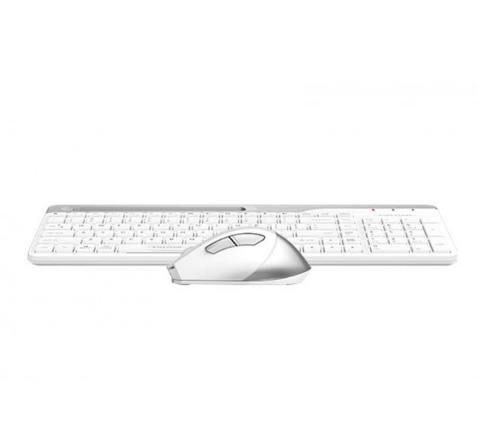Комплект (клавиатура, мышь) беспроводной A4Tech FB2535C Icy White