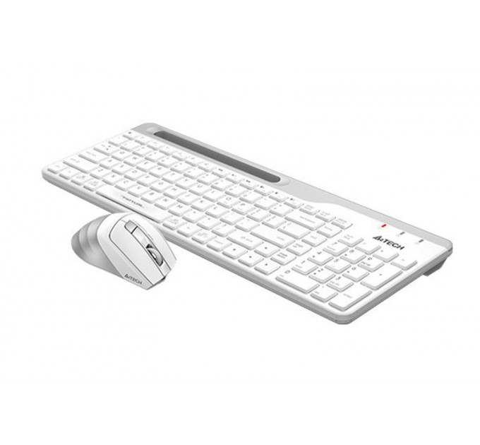 Комплект (клавиатура, мышь) беспроводной A4Tech FB2535C Icy White