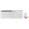 Комплект (клавиатура, мышь) беспроводной A4Tech FB2535C Icy White