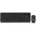 Комплект (клавиатура, мышь) беспроводной A4Tech FG1010S Black/Grey