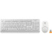 Комплект (клавиатура, мышь) беспроводной A4Tech FG1012 White