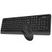 Комплект (клавиатура, мышь) беспроводной A4Tech FG1012S Black/Grey