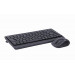Комплект (клавиатура, мышь) беспроводной A4Tech FG1112 Black