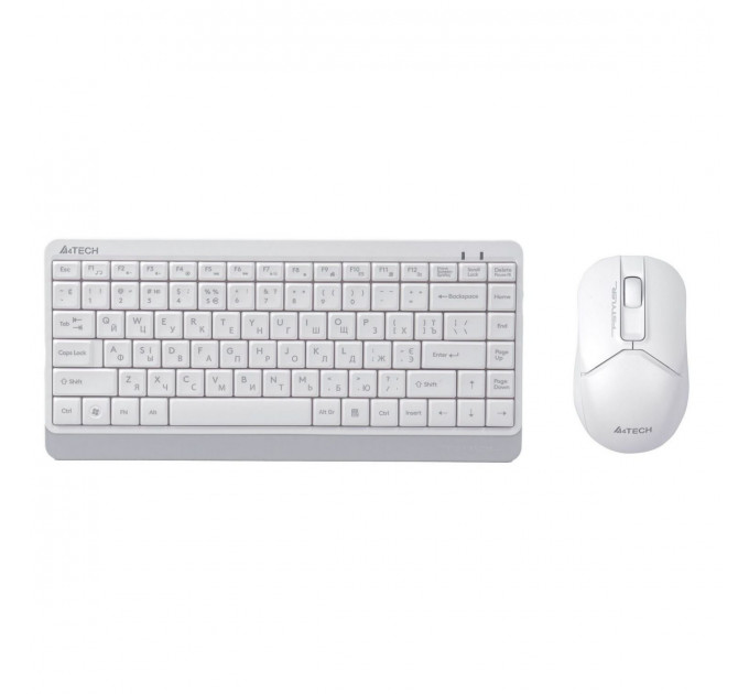 Комплект (клавиатура, мышь) беспроводной A4Tech FG1112 White