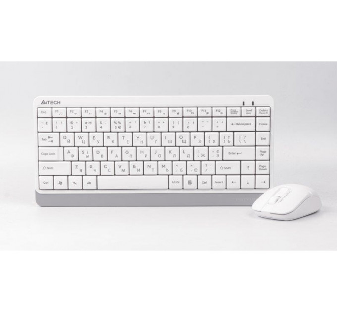 Комплект (клавиатура, мышь) беспроводной A4Tech FG1112 White