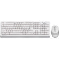 Комплект (клавиатура, мышь) беспроводной A4Tech Fstyler FG1010 White