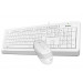 Комплект (клавиатура, мышь) A4Tech F1010 White