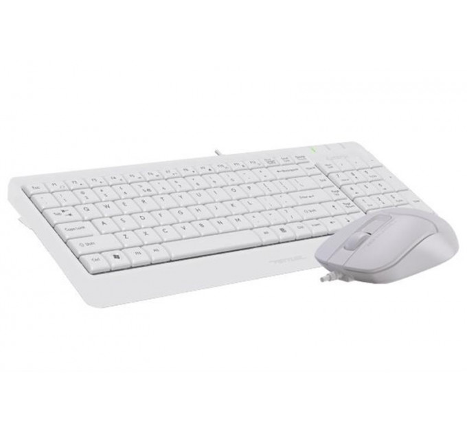 Комплект (клавиатура, мышь) A4Tech F1512 White