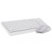 Комплект (клавиатура, мышь) A4Tech F1512 White