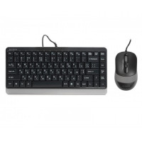 Комплект (клавиатура, мышь) A4Tech Fstyler F1110 Grey USB