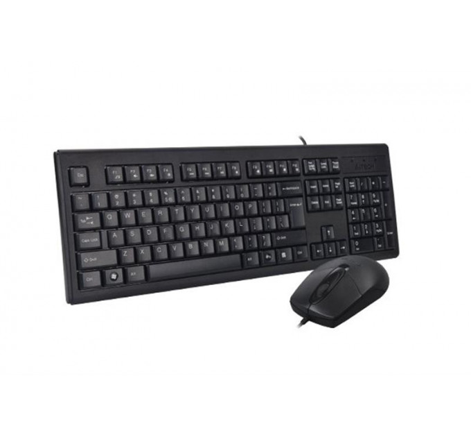 Комплект (клавиатура, мышь) A4Tech KR-8372S Black