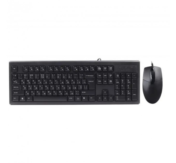 Комплект (клавиатура, мышь) A4Tech KR-8372S Black