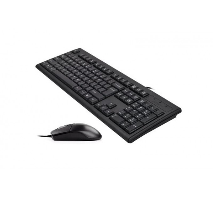 Комплект (клавиатура, мышь) A4Tech KR-8372S Black