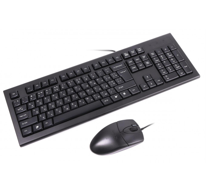 Комплект (клавиатура, мышь) A4Tech KRS-8520D Black