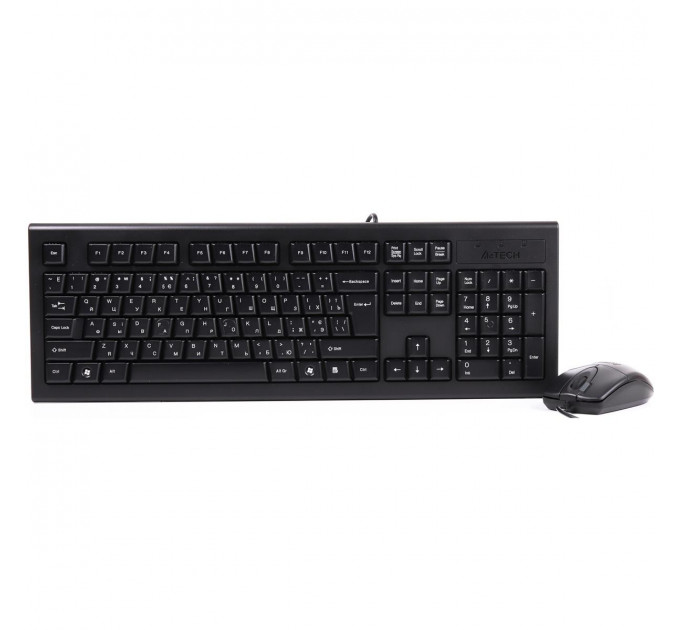 Комплект (клавиатура, мышь) A4Tech KRS-8520D Black