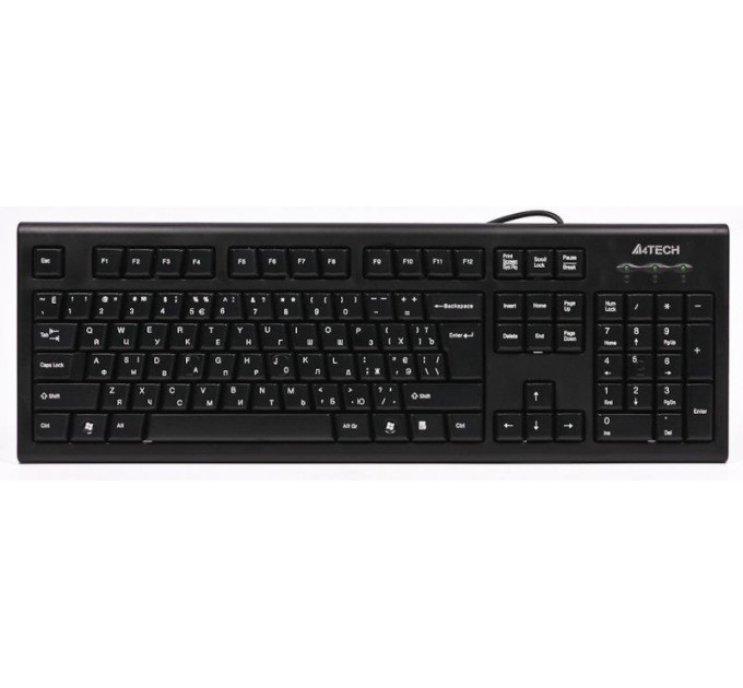 Комплект (клавиатура, мышь) A4Tech KRS-8572 Black