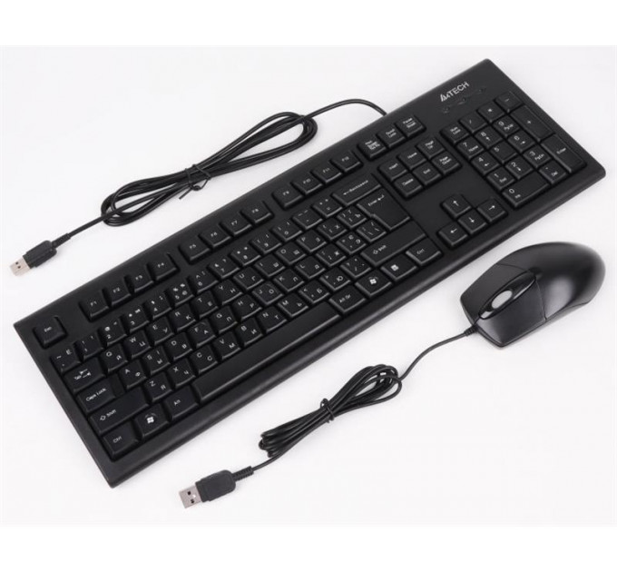 Комплект (клавиатура, мышь) A4Tech KRS-8572 Black