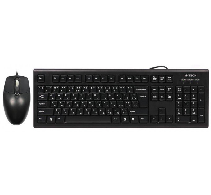 Комплект (клавиатура, мышь) A4Tech KRS-8572 Black