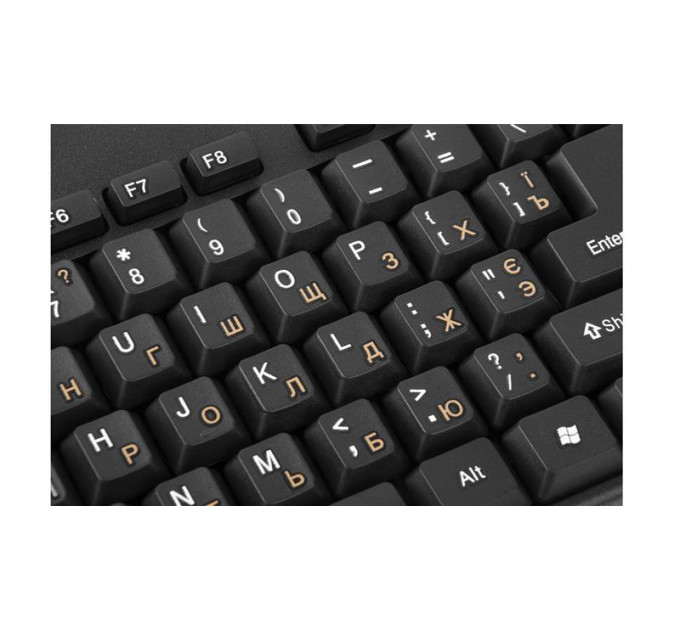 Комплект (клавіатура, миша) REAL-EL Standard 503 Kit Black (EL123100022)