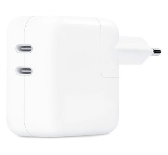 Зарядний пристрій Apple 35W Dual USB-C Power Adapter Model A2676 (MW2K3ZM/A)