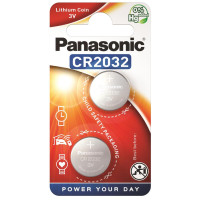 Батарейка Panasonic CR 2032 Lithium * 2 (CR-2032EL/2B)