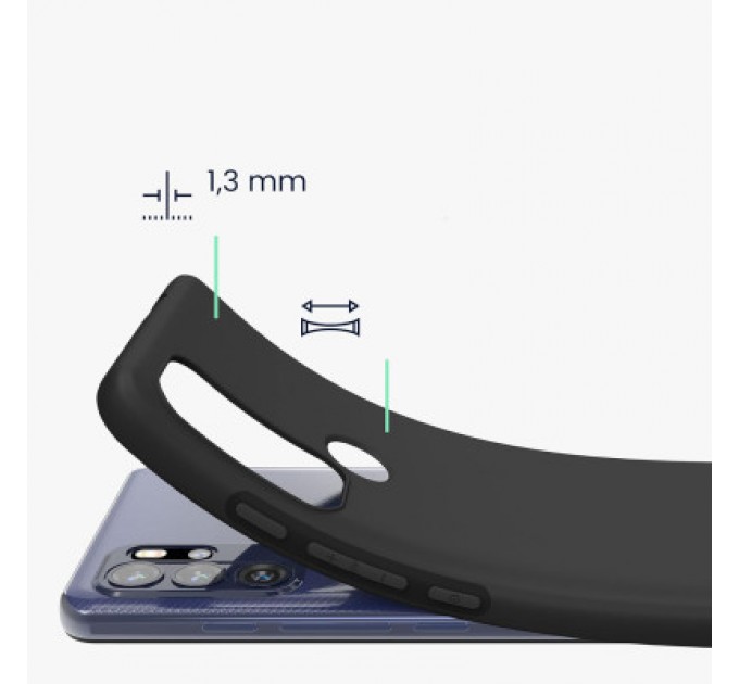 BeCover Чохол до мобільного телефона BeCover Motorola Moto G60s Black (711094)