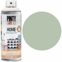 Фарба-аерозоль Pintyplus на водній основі HOME, Зелений вінтажний, 400 мл (8429576268201) Фарба-аерозоль Pintyplus на водній основі HOME, Зелений вінтажний, 400 мл (8429576268201)